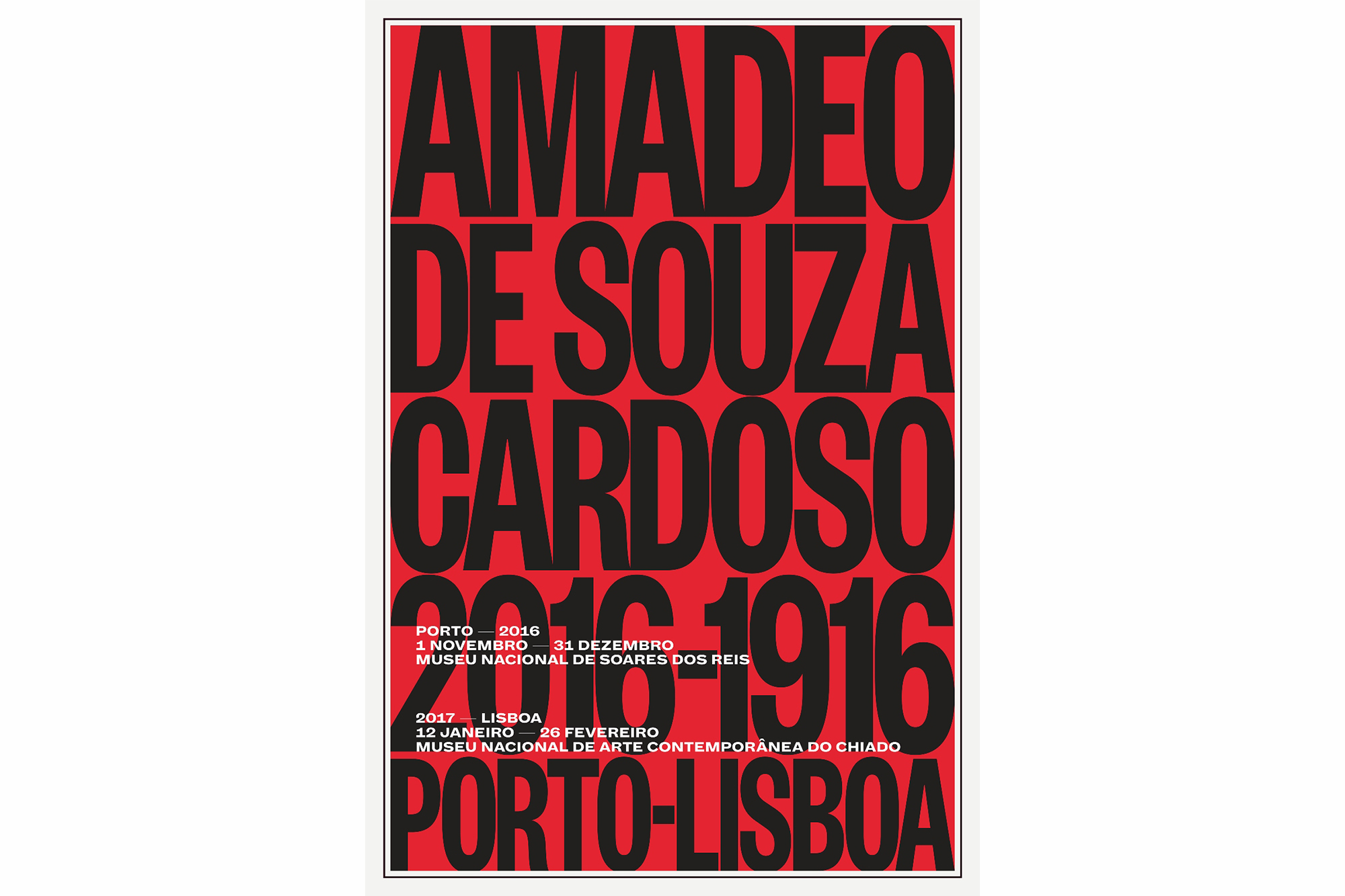 Amadeo de Souza Cardoso, Porto - Lisboa, 2016 – 1916