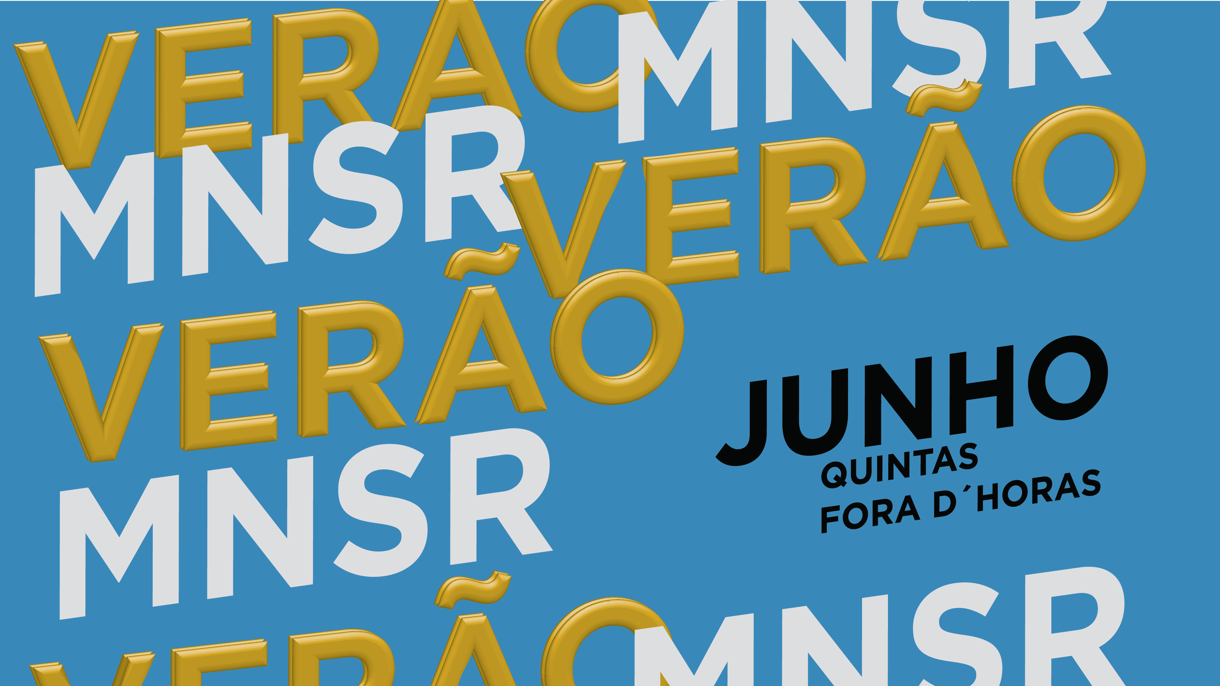 cartaz do programa de verão 2023 - quintas fora d'horas