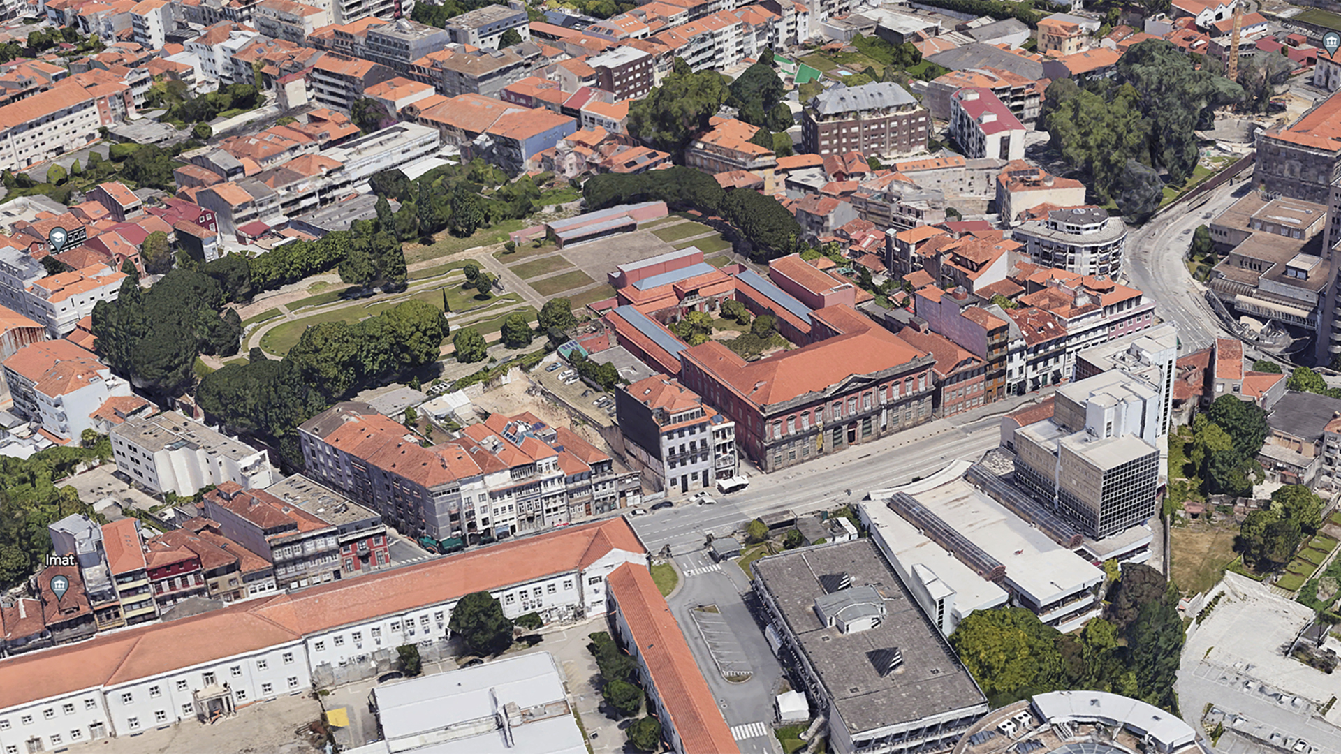 Vista aérea do Museu Nacional Soares dos Reis