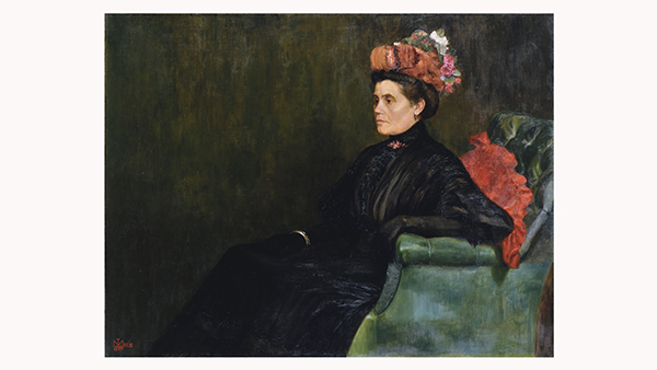 Retrato da Mãe, de Manuel Maria Lúcio, 1907