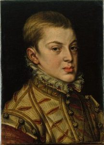 Retrato do Infante D. Carlos de Habsburgo