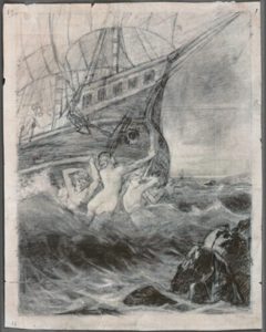 Desenho Soares dos Reis - Camões