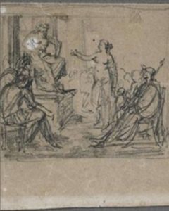 Desenho Soares dos Reis - Camões
