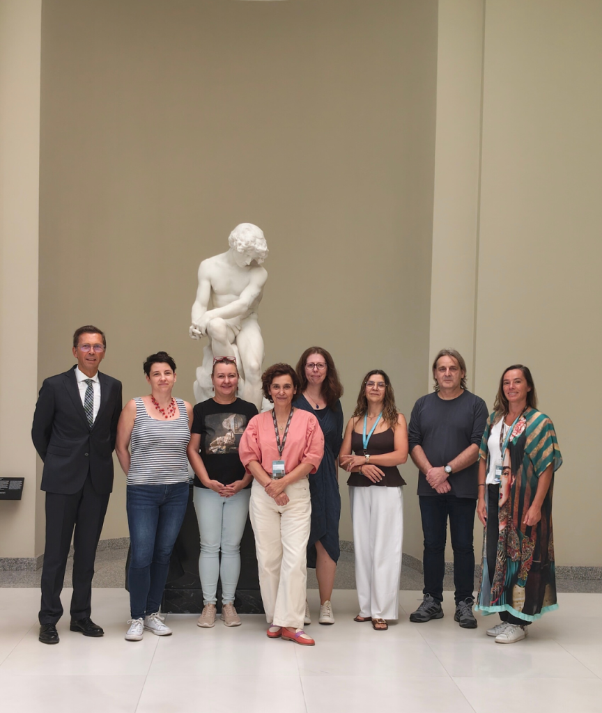 equipa de museólogos do Damjanich János Museum
